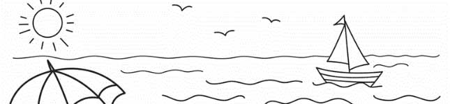 Море, сонце, яхта, чайки